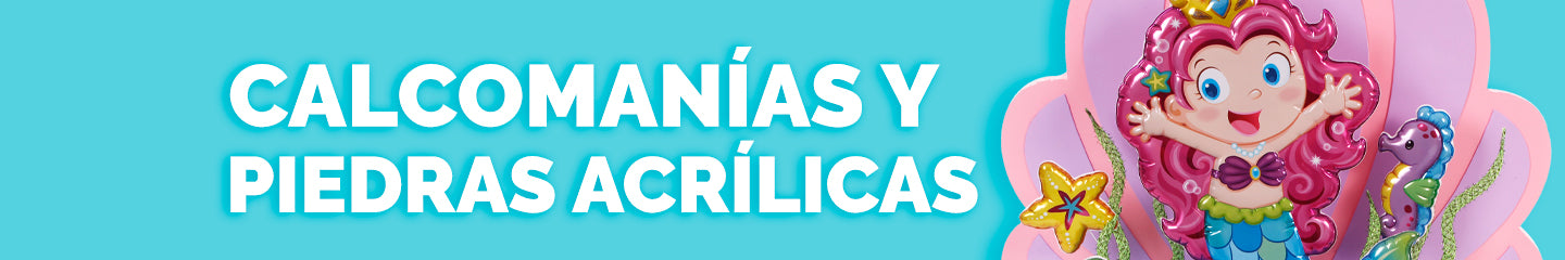 Calcomanías y Piedra Acrílica