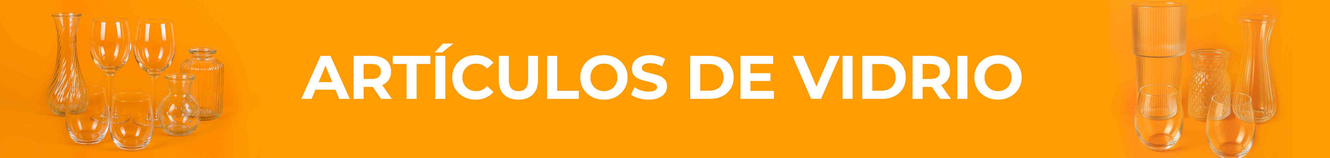 Artículos de vidrio