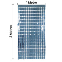Art.10420 Cortina Mate Cuadros 2x1m 1pz