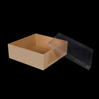 Art.10495 Caja De Regalo Tapa Transparente 12.5x34.5cm 1pz