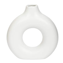 Art.10619 Base Cerámica Forma O 18x17x5.5cm 1pz