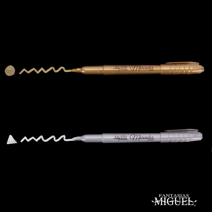 Art.1074 Marcador Oro/Plata  2pz