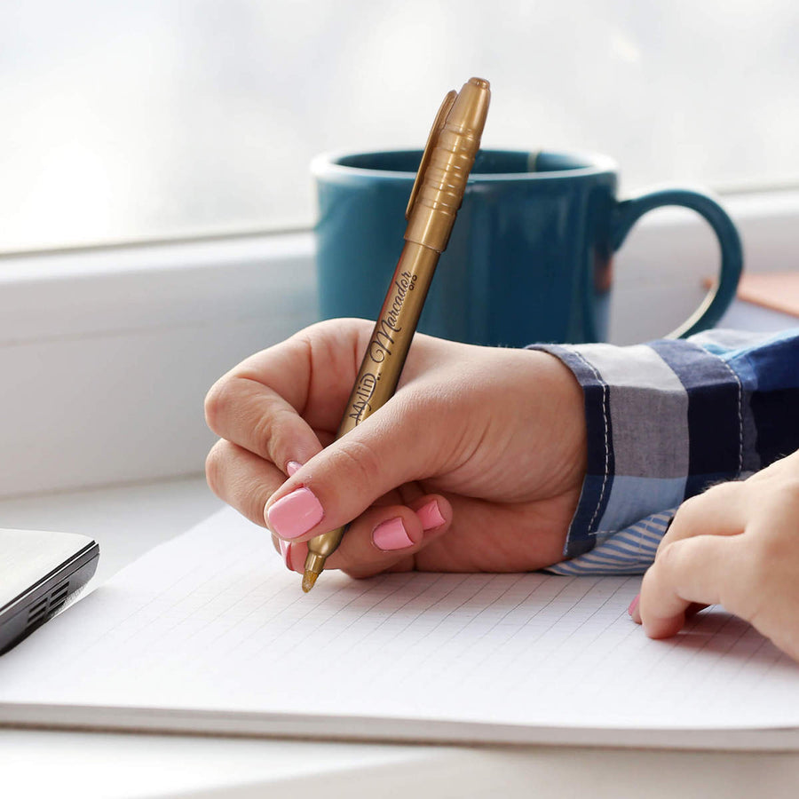 Art.1074 Marcador Oro/Plata  2pz