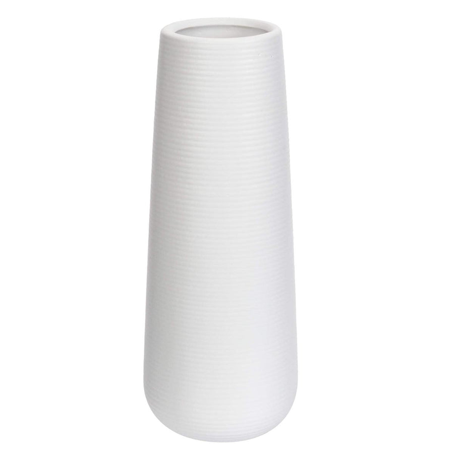 Art.10891 Florero Cerámica Mediano 21x7.5cm 1pz