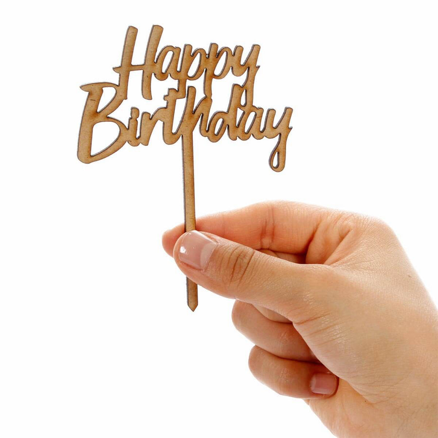 Art.11142 Pick Mini Happy Birthday 11x8cm 1pz