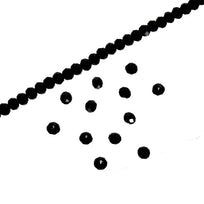 Art.11644 Cuenta Cristal Rondel 6mm Hilo 40cm (aprox 83pz)