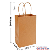 Art.1178 Bolsas Papel 21.5x13x8cm 5pz