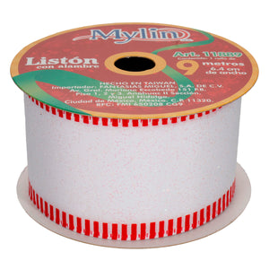 Art.11889 Listón Borde Lineas 6.4cm 9m