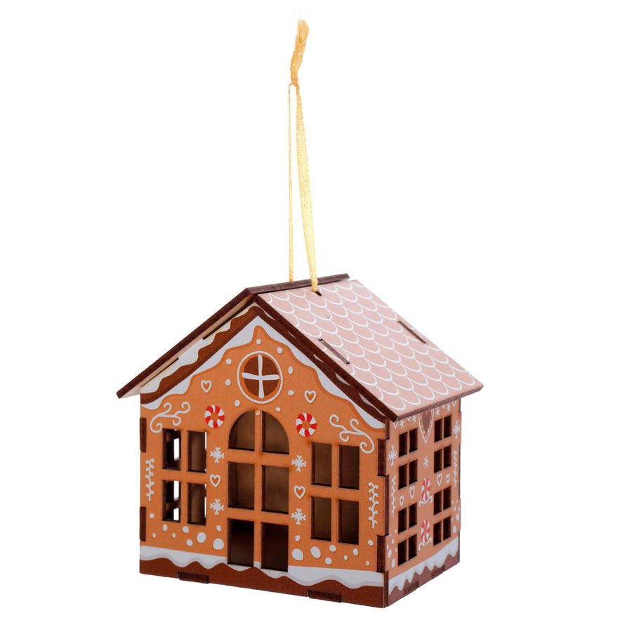 Art.12246 Casita Gengibre 3D 10x10x8cm    (aprox) 1pz