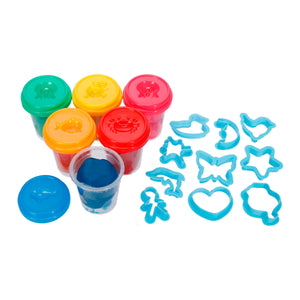 Art.12381 Kit Plast Moldeab Cort 6c 360g