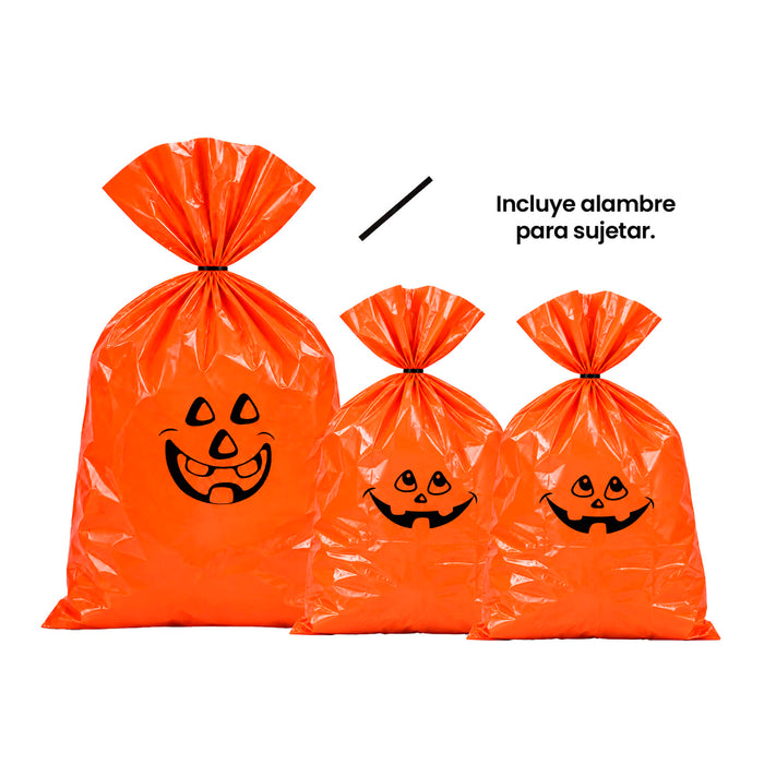 Art.13144 Bolsas Para Halloween 1.22M, 76CM 3PZ