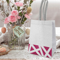 Art.1351 Bolsa Ecológica Diamantada 20x14.9x10.5cm 1pz