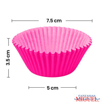 Art.1564 Capacillo Color Liso 3.5x9cm 100pz