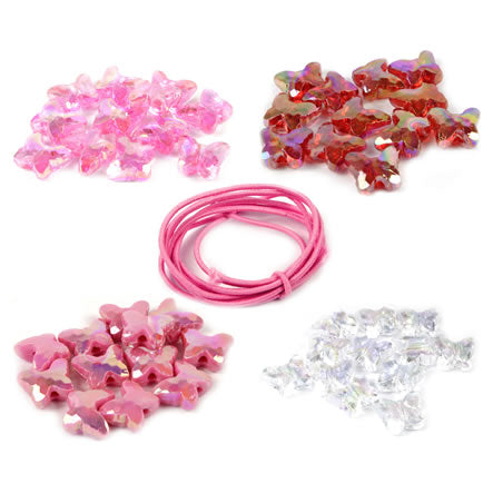 Art.170 Kit Cuentas Mariposas Surtidas