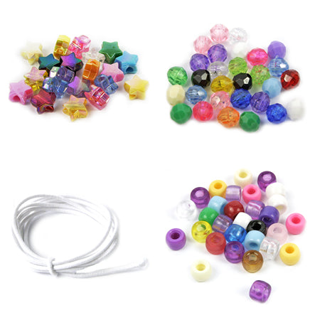 Art.209 Kit Cuentas Dona/Facetada/Estrella