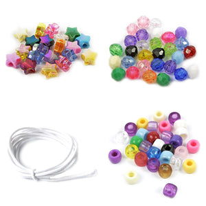 Art.209 Kit Cuentas Dona/Facetada/Estrella