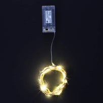 Art.2619 Serie Con Yute 20 Leds (4mm) Aprox 1m