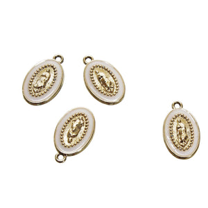 Art.3422 Dije Medalla 18x11mm 4pz