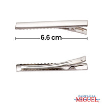 Art.3607 Clip para Cabello con Charola 6.6cm 24pz