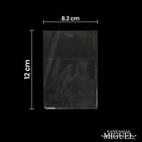 Art.3641 Bolsa Celofán Plana 12x8cm 100pz