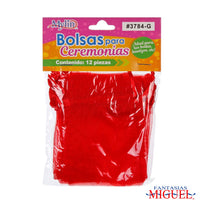 Art.3784 Bolsas De Organza 10x7.5cm 12pz