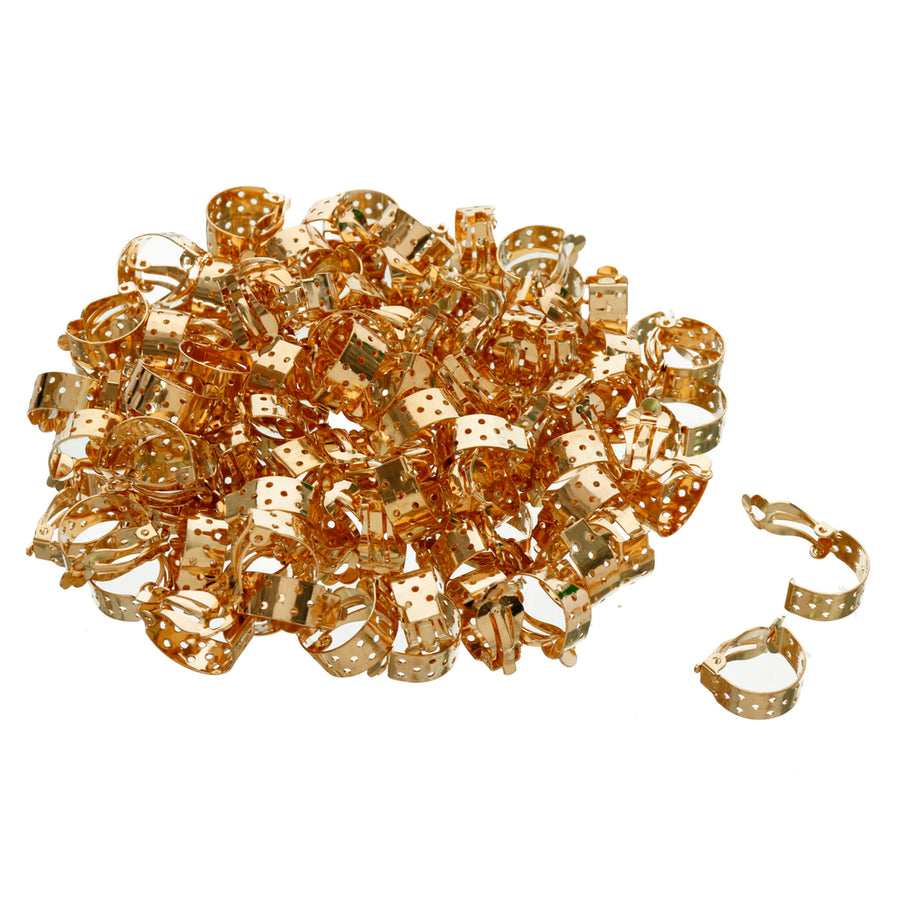 Art.3786 Media Arracada Clip Dorado 16mm 144pz