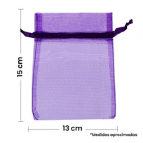 Art.3797 Bolsas De Organza 15x13cm 12pz
