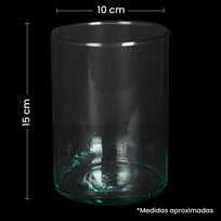 Art.3879 Cilindro De Cristal 15x10cm 1pz