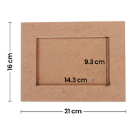 Art.4035 Marco Rectangular 16.5x21.5cm 1pz