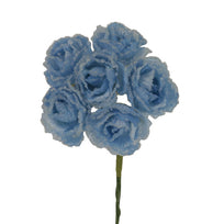 Art.4143 Ramito Destellos Escarchado X6 Flores