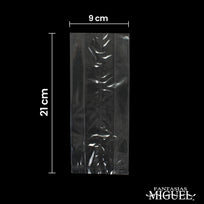 Art.4484 Bolsa Celofán Con Fuelle 21x9x4cm 100pz
