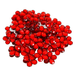 Art.4605 Piedra Acrílico Flor 25mm 50pz