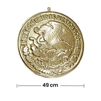 Art.4656 Escudo Termoformado Águila 49cm 1pz