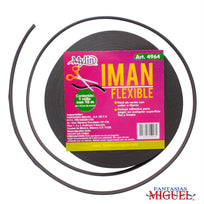 Art.4964 Carrete Flex Imán 1.5cm 10m