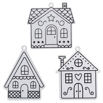 Art.5199 Casitas Navideña De Color