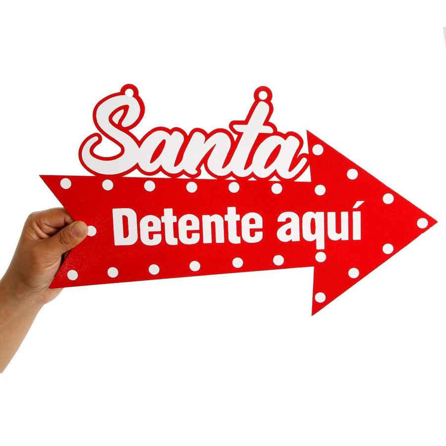 Art.5222 Flecha Navideña Grande Color 22x35cm 1pz