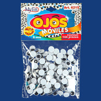 Art.6215 Ojos Movibles Pp869 8mm 144pz