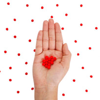 Art.6222 Pom Poms 5mm 100pz