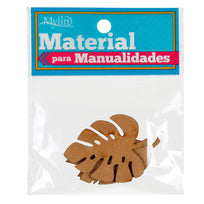 Art.694 Figuritas Accesorios Madera 5cm 3pz