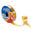 Fantasías Miguel Art.7207 Listón Decorativo #3 1.9cm 50m   1pz Oro