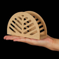 Art.7760 Servilletero Líneas 9x15x4.5cm 1pz