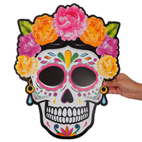 Art.8294 Adorno Calavera 45x35cm 2pz
