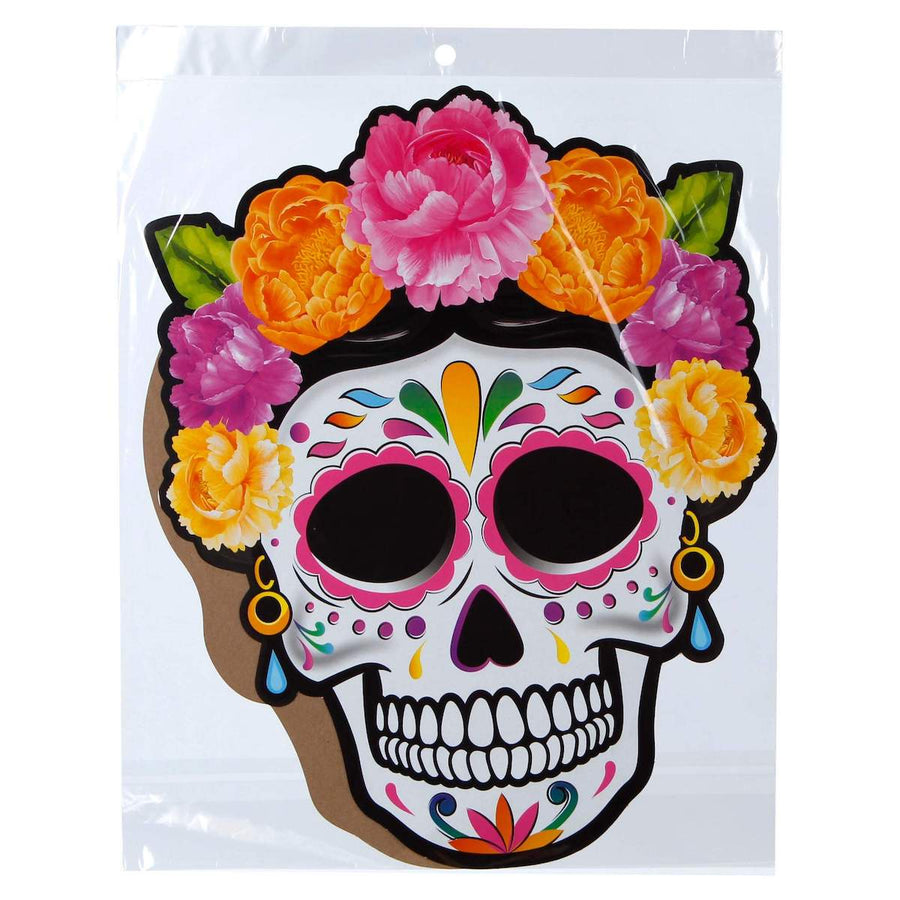 Art.8294 Adorno Calavera 45x35cm 2pz