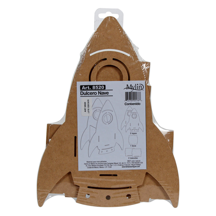 Art.8520 Dulcero Nave 30x22.5x11.5cm 1pz