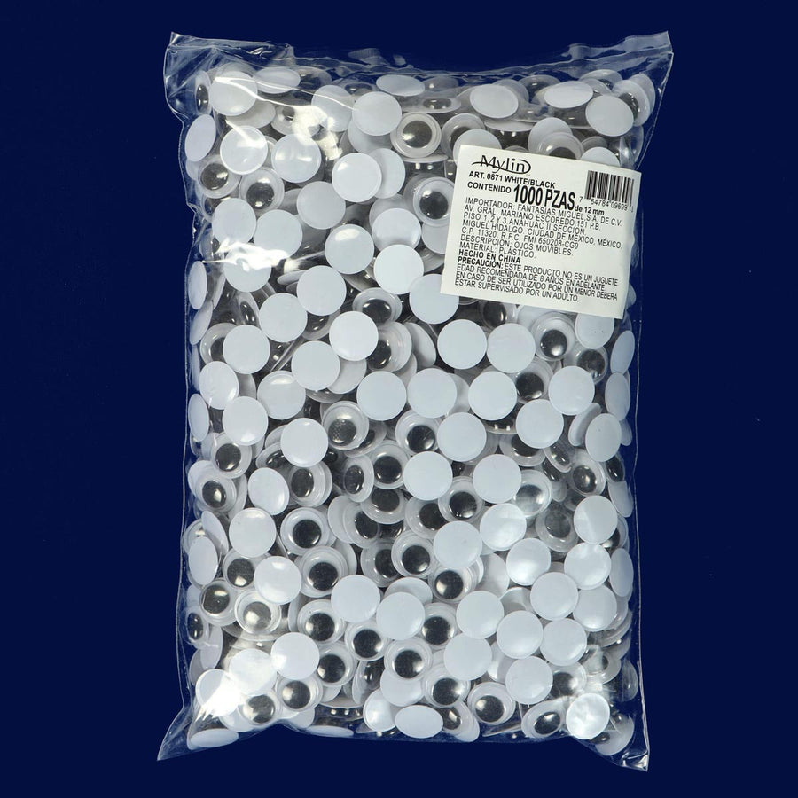 Art.871 Ojos Movibles 12mm 1000pz