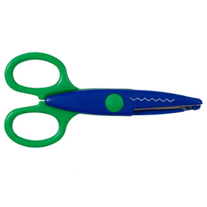 Art.8866 Tijeras Metal Zig Zag