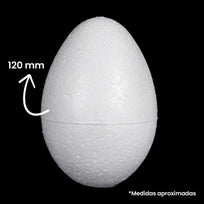 Art.9289 Unicel Huevo 120mm 1pz