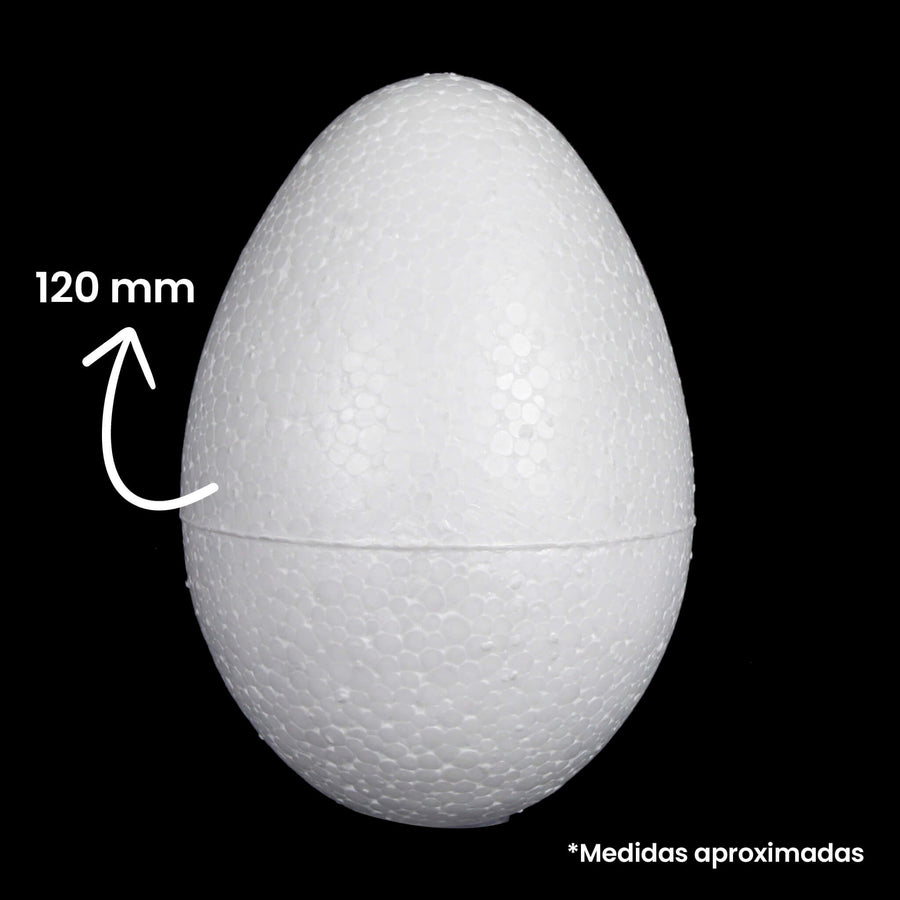 Art.9289 Unicel Huevo 120mm 1pz