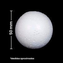 Art.9302 Unicel Esfera 50mm 3pz