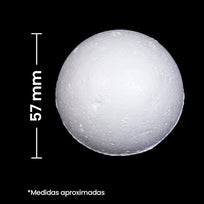 Art.9303 Unicel Esfera 57mm 2pz